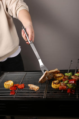 FIRBISI BBQ knife for clean cuts and safe carving.