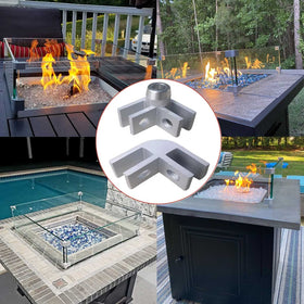 Firdnyohs screws and tools enable quick, secure assembly of wind guard around flames