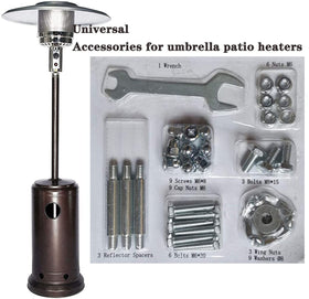 Firdnyohs galvanized hardware for tall patio heaters improves rust resistance