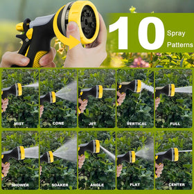 Fire Frog nozzle with durable ABS+TPR construction withstands outdoor use.