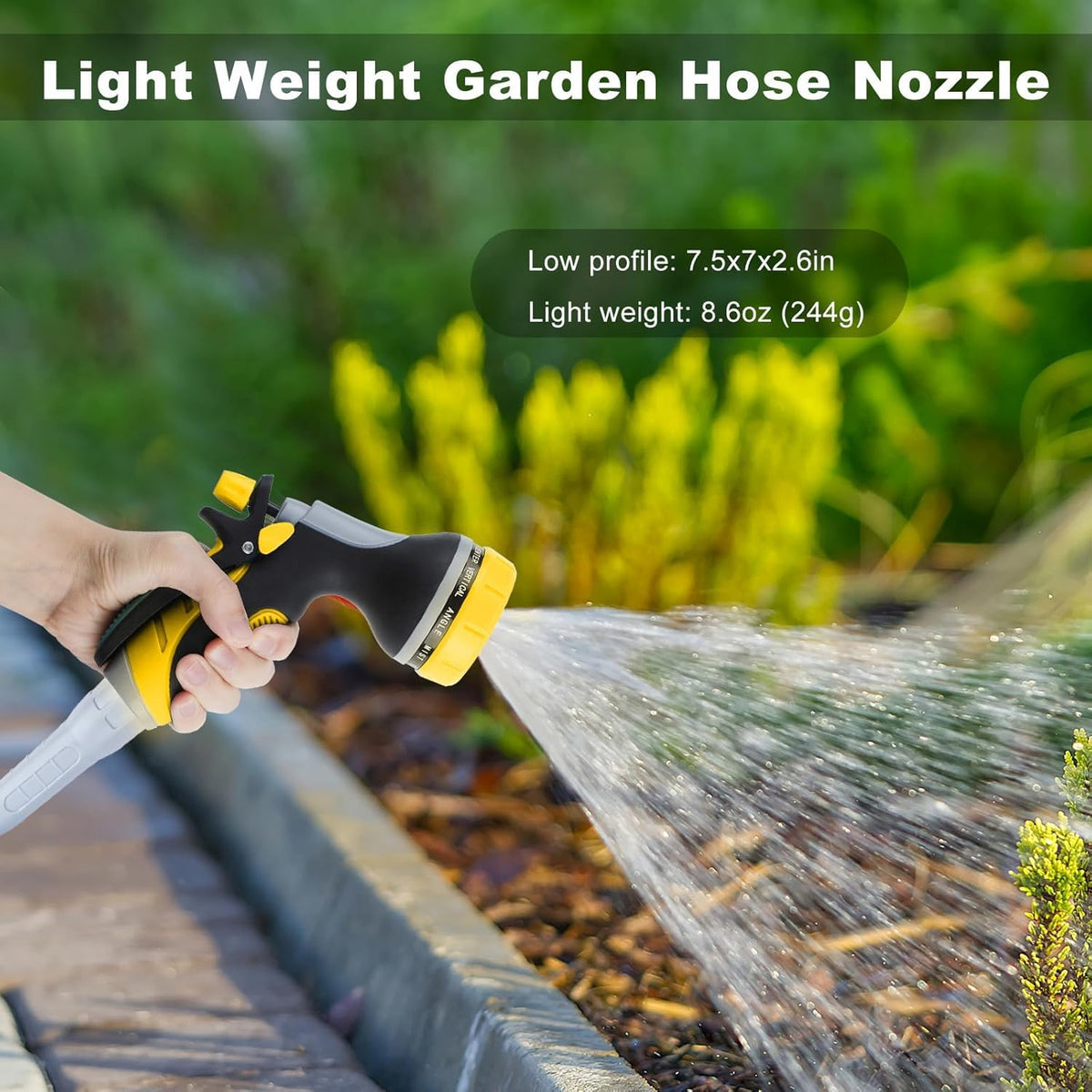 Fire Frog easy-to-use sprayer reduces watering time and effort.