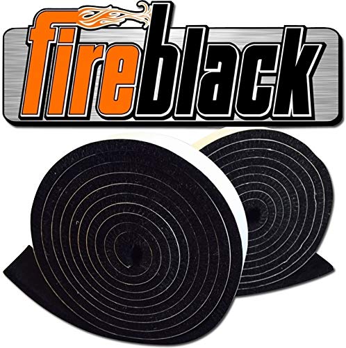 FireBlack125 gasket closeup, heat-resistant material for grills.