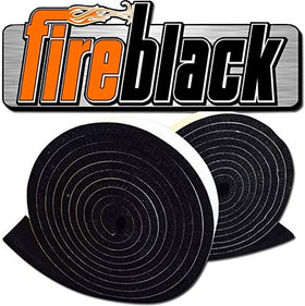 FireBlack125 gasket closeup, heat-resistant material for grills.