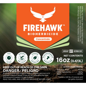 Spot-treatment setup with FireHawk on targeted weed growth
