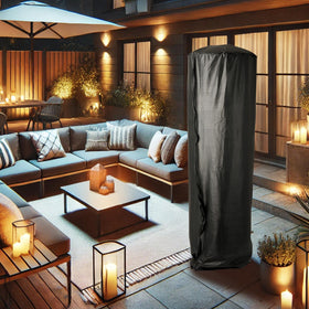 Fire Sense 22-5-inch diameter fit covers the reflector.