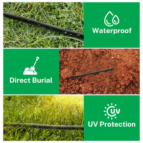 FIRMERST waterproof, dust-resistant wire for durable field installations.
