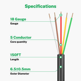 FIRMERST sprinkler wire with rugged, flexible design for obstacle navigation