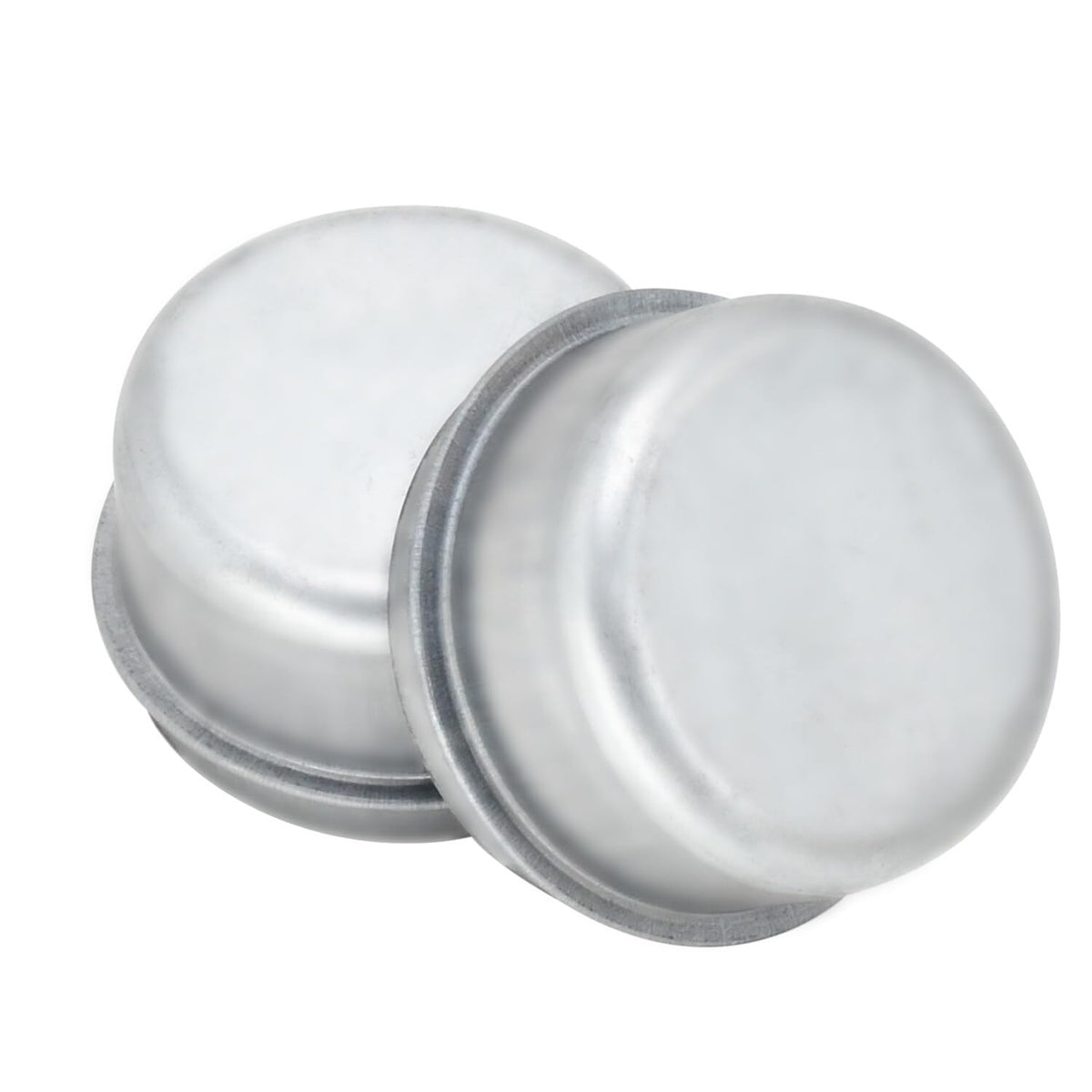 Two-piece grease cap set compatible with Exmark and Toro mowers, simple installation