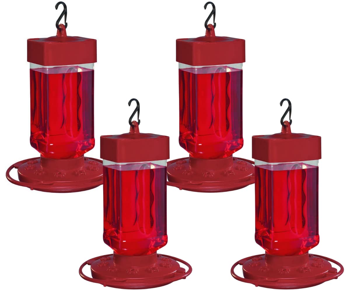 FIRST NATURE 32 oz feeder with 10 ports, ideal for attracting hummingbirds to your yard.