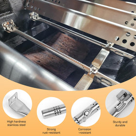FIRXZYMZ adjustable crossover tubes for flexible Char-Broil fits