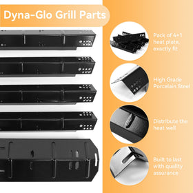 FIRXZYMZ 70-02-411 heat tent for Dyna-Glo protects burners and cleanup