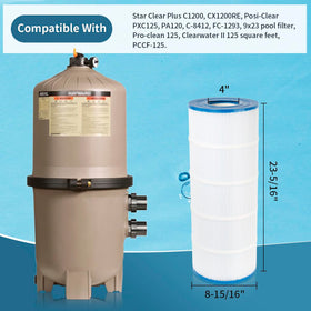 PLF120A cartridge on Hayward C1200 for easy replacement