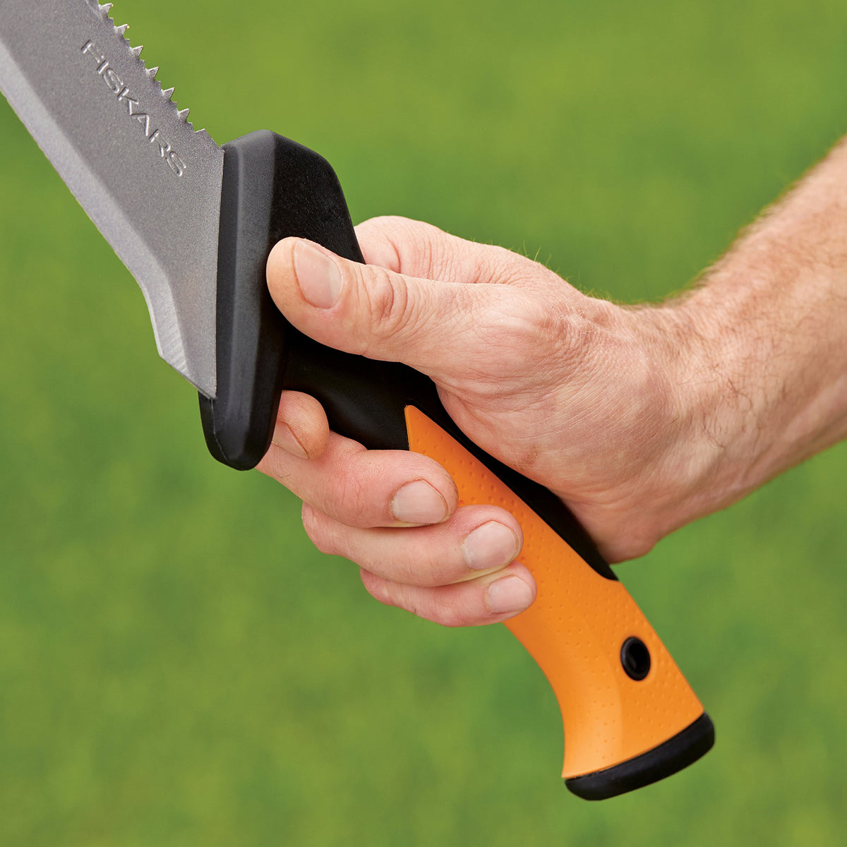 Fiskars Billhook Saw rust-resistant blade stands up to yard work.