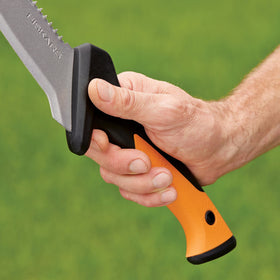 Fiskars Billhook Saw rust-resistant blade stands up to yard work.