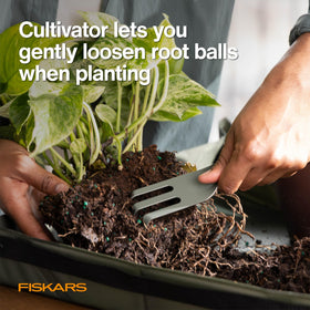 Fiskars nesting-design tools save space by stacking neatly or hanging.