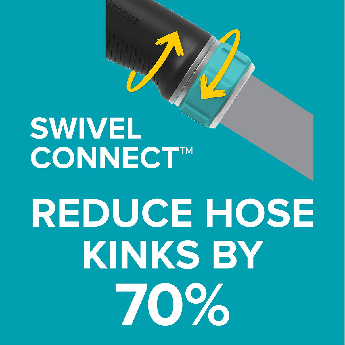 Fiskars nozzle ideal for quick garden watering and patio cleanup.