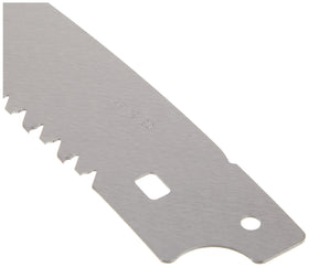 Fiskars WoodZig blade cutting action on thick branches.