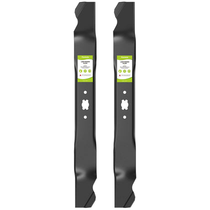 Fismiuta 21-inch mulching blade pack for efficient cutting and debris processing.