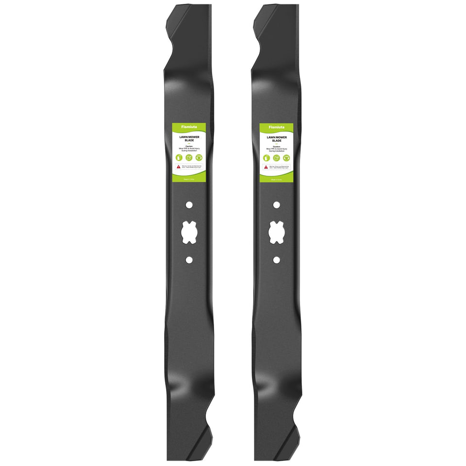 Fismiuta 21-inch mulching blade pack for efficient cutting and debris processing.