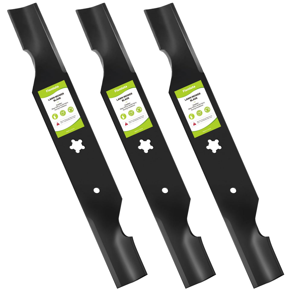 Fismiuta 54-inch blade for Husqvarna 54 deck boosts mulching and airflow efficiency