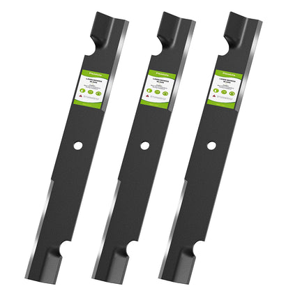 Fismiuta lawn blade for 60-inch deck with high-lift for clean, one-pass cuts