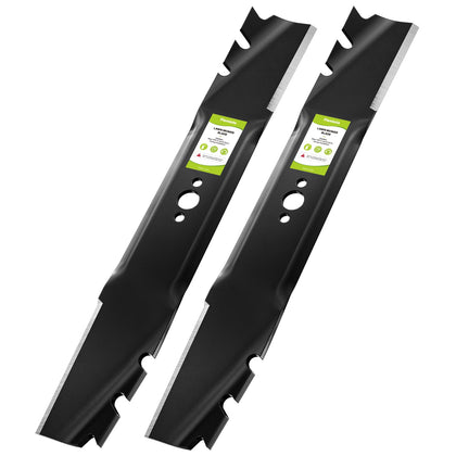 Fismiuta mulching blades for Toro TimeMaster 30-inch, side view, designed for finer clippings