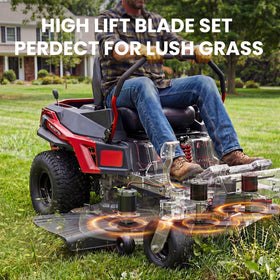 Fismiuta rust-inhibitor coated blades resist corrosion for longer life.