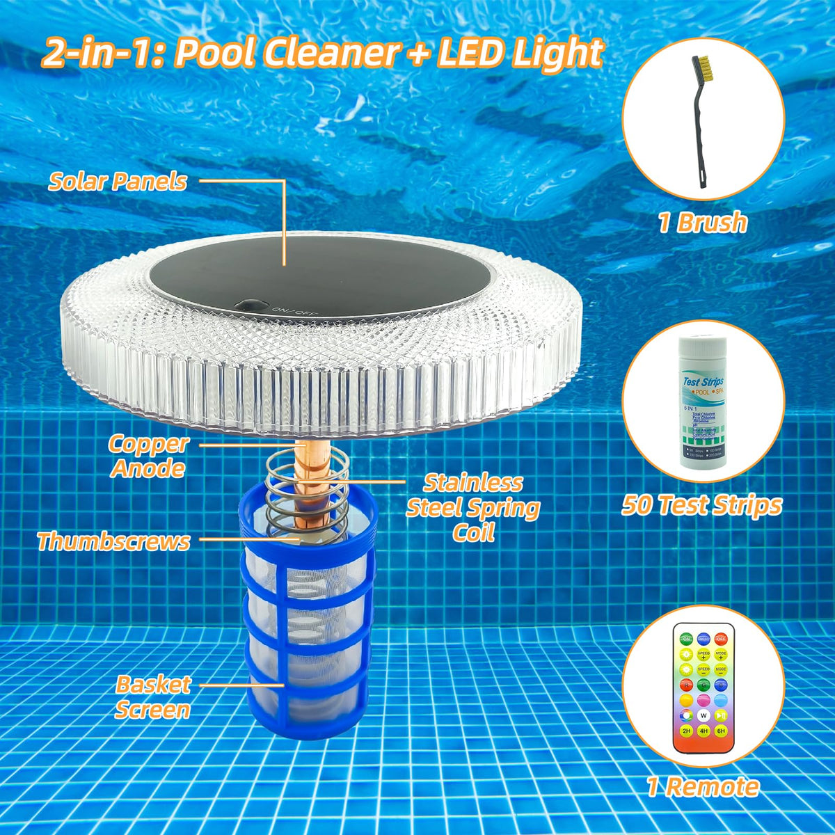 Fistone automatic operation reduces pool maintenance steps.