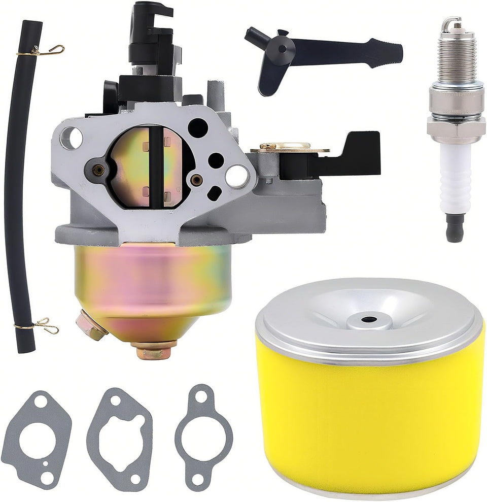FitBest carburetor kit on Honda GX240 engine with air filter for easy maintenance.
