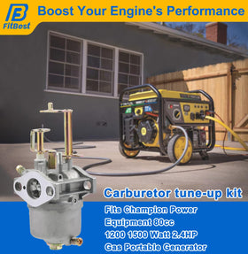 FitBest Carburetor Tune-up Kit fuel line ensuring proper fuel flow