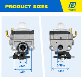 FitBest fuel filter keeps contaminants out of the fuel system.