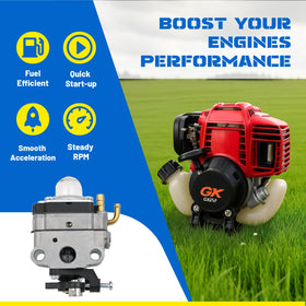 FitBest primer bulbs for smoother starting and steady idling.