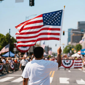 FITEAN American flag premium craftsmanship with 150-day support.