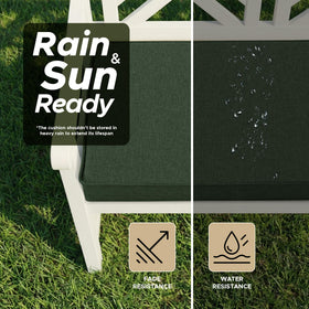 Fitfree high-density foam-core bench cushion supports without sag