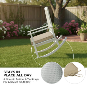 Fitfree 19x19 inch cushions fit most dining and lounge chairs.