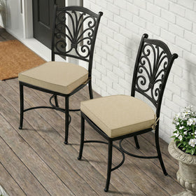 Fitfree fade-resistant cushions maintain color under sun exposure.