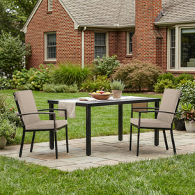 Fitfree outdoor chair cushions fade resistant color after sun exposure for dining