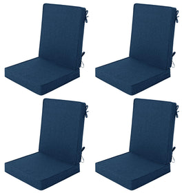 Fitfree navy 20x20 outdoor cushions for comfortable patio seating