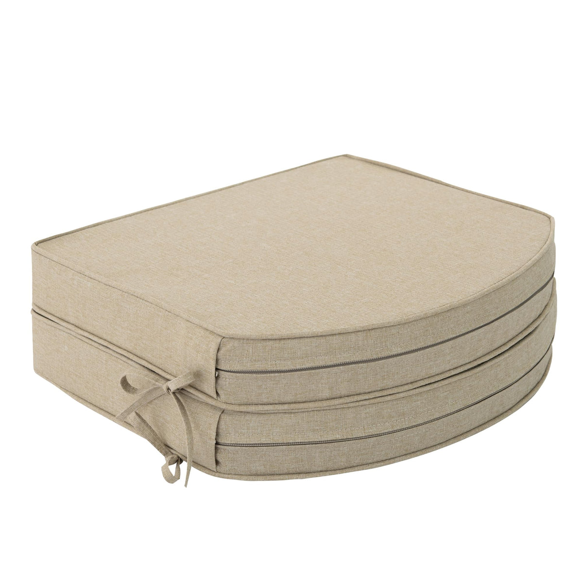 Fitfree outdoor chair cushions with water-resistance protect furniture from light rain.