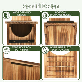 Fitraho moisture-proof-wood enclosure outdoors durability