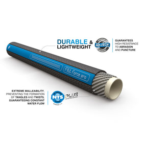 FITT Force Pro Water Hose offers heavy-duty construction for demanding jobs.