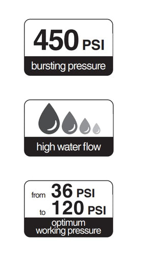 FITT Force Pro Water Hose uses TPV polymer for PVC-free safety.