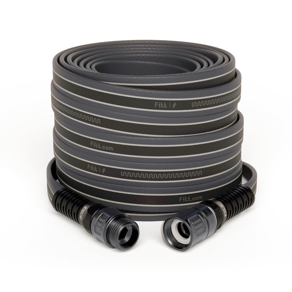 FITT Force Pro Water Hose demonstrates ultra-flexible design for easy handling.
