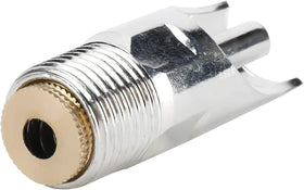 Fitvell nipple drinker close-up highlighting automatic flow feature.