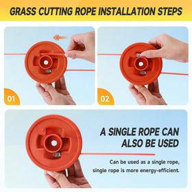 Fiutazge cordless weed trimmer safety features including double switch