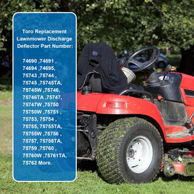 FIX ZHANG Quest E-series compatible shield suitable for 42-50 inch mowers