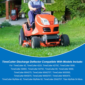 FIX ZHANG 138-7502 deflector shield installation example for Toro compatibility