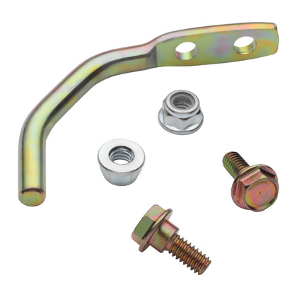 FIX ZHANG lower chute assembly for Cub Cadet bagger ensures precise mounting.