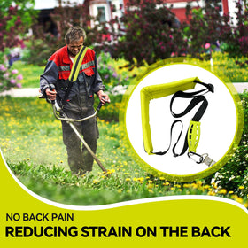 FIX ZHANG weightless yard work demo with comfortable shoulders