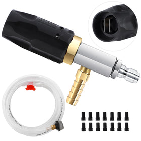 FIXFANS long-range nozzle broadens access to difficult surfaces.